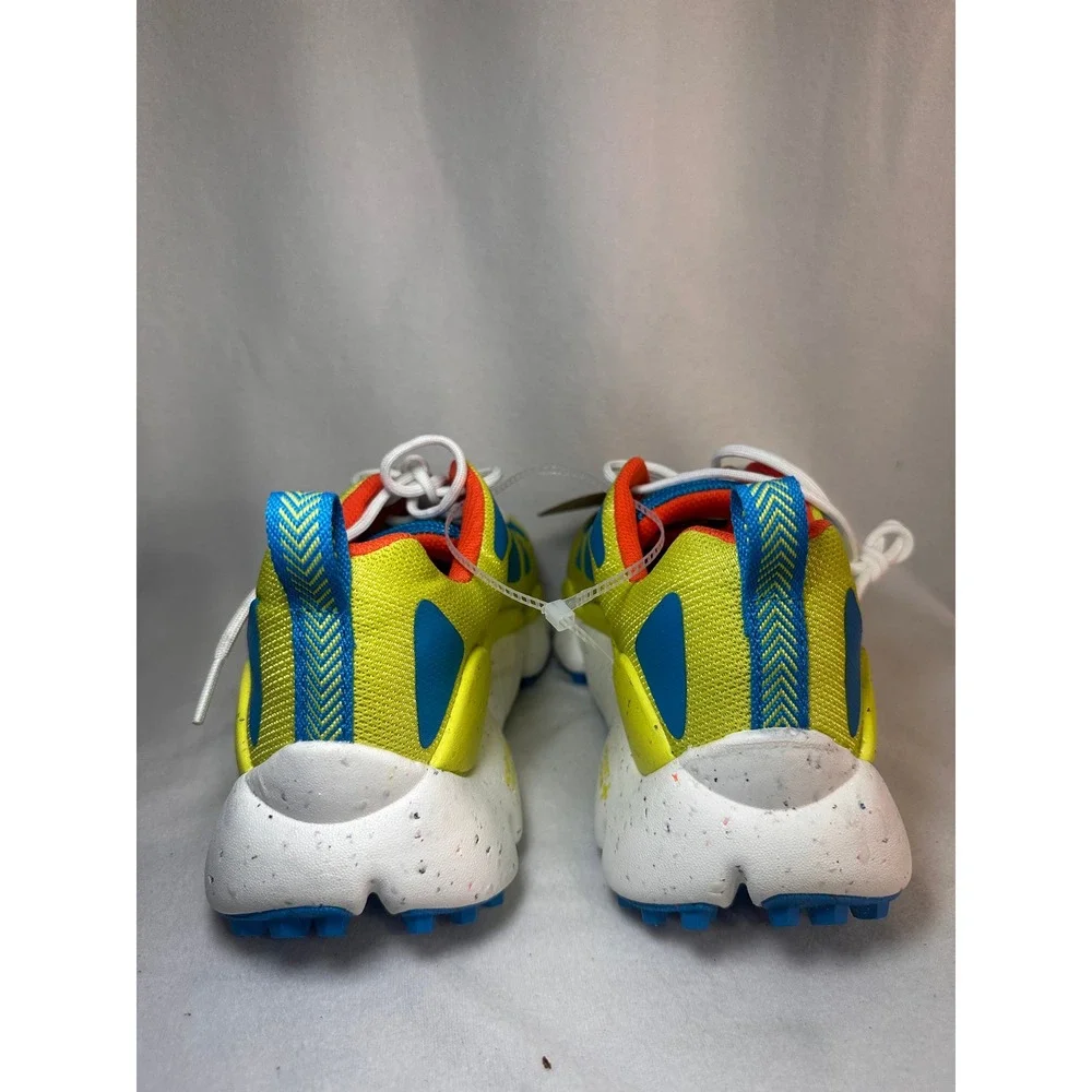 HOLO Footwear Nephelae Womens 9.5 Yellow Blue Sustainable Sneakers‎ HW511017 NEW